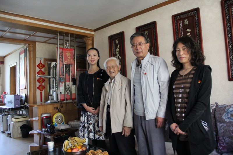 中共青海省第三建筑工程有限公司支部委員會開展“走訪慰問暖人心，紅色精神永傳承”活動