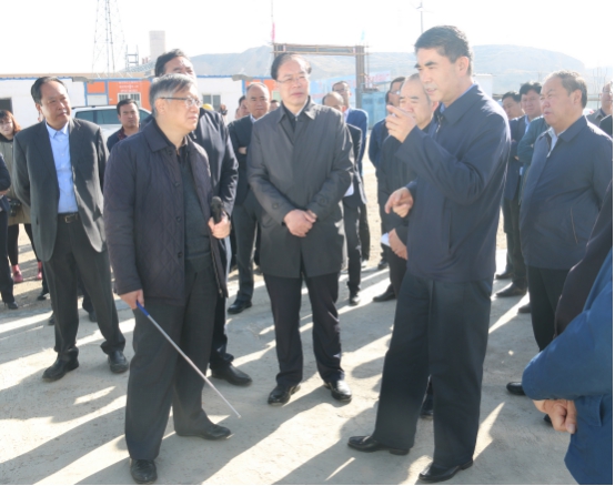 省委副書記、省長王建軍等領導一行視察海東工業(yè)園區(qū)臨空綜合經(jīng)濟園