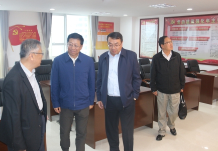 青海省副省長、省國資委黨委書記、主任王黎明，蒞臨省物產(chǎn)集團調研指導工作